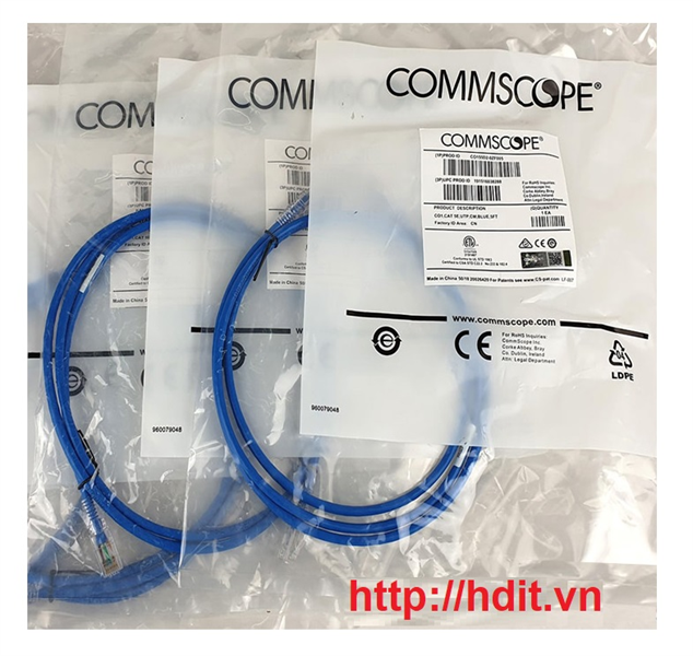 Dây nhảy COMMSCOPE Patch Cord Lan Cat 5E ( 4 Feet/1.2 Mét)